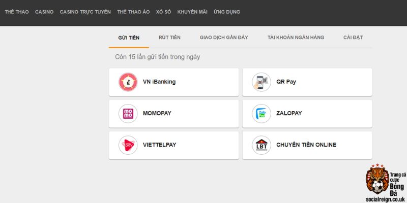 Tại Sao Cần Chọn Trang Cá Cược Uy Tín Để Thực Hiện Cách Nạp Tiền