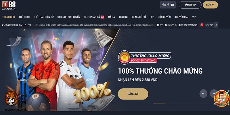 M88 - Ông lớn trong lĩnh vực cá cược châu Á