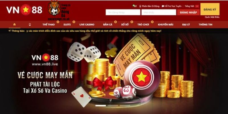 VN88 - Lựa chọn lý tưởng cho cược thủ Việt