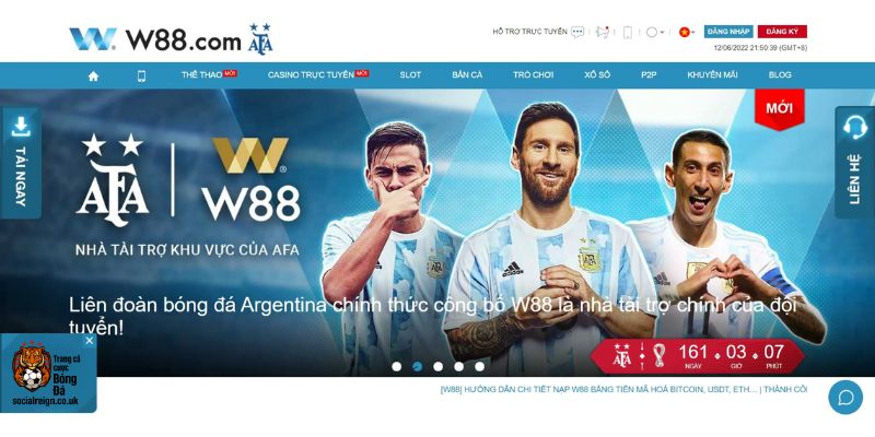 Điều Gì Làm Nên Sức Hút Của W88 Trong Cá Cược Bóng Đá